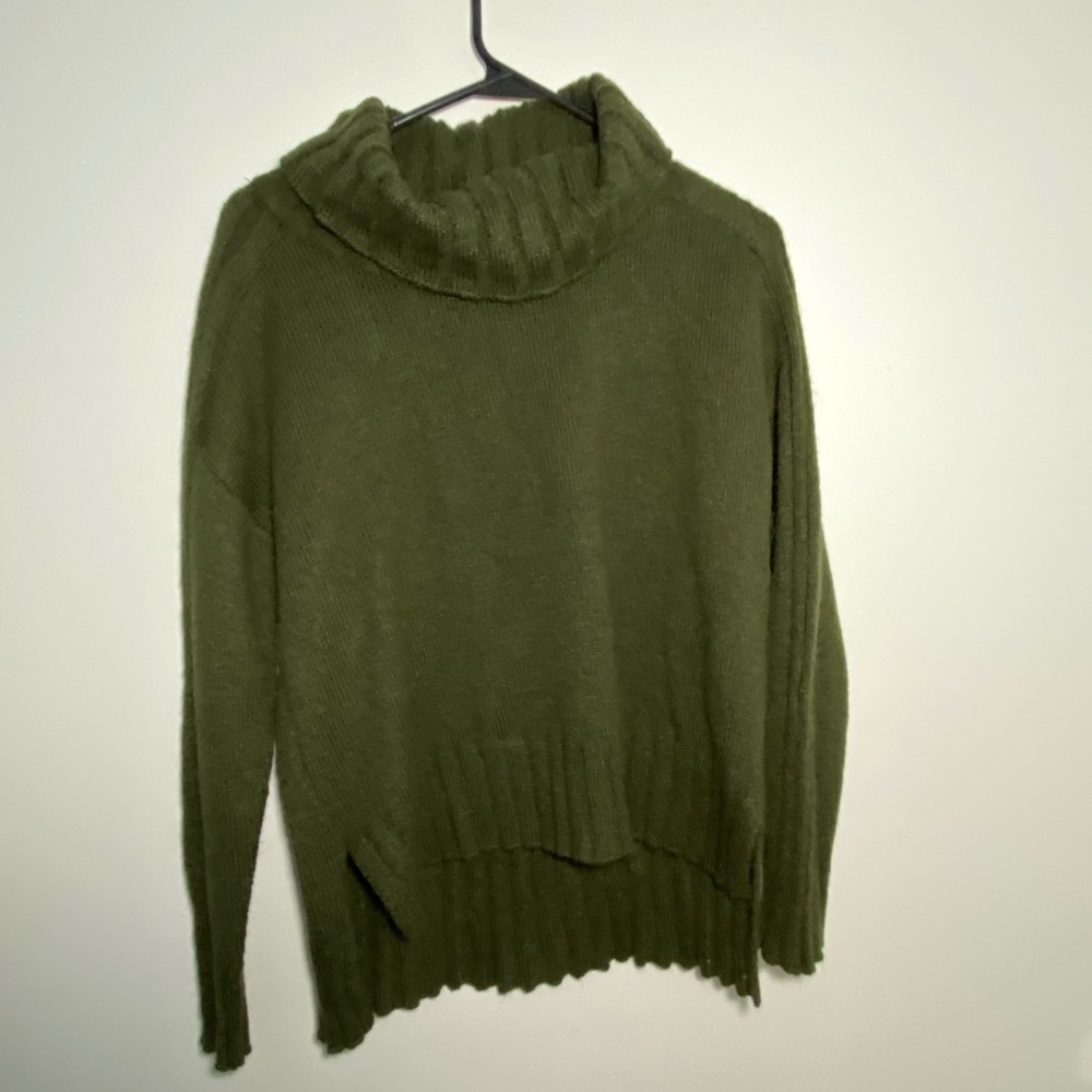 Olive green sweater